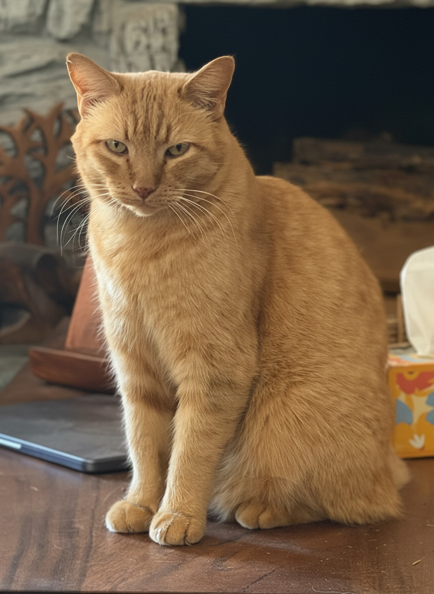 Sylvester — Orange Tabby Cat